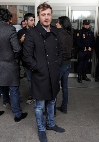 Juan Peña, en la capilla ardiente de Paco de Lucía en Madrid