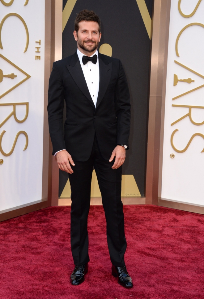 Bradley Cooper, en la alfombra roja de los Oscars 2014