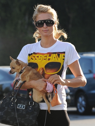 Paris Hilton: ¡no sin mi perro!