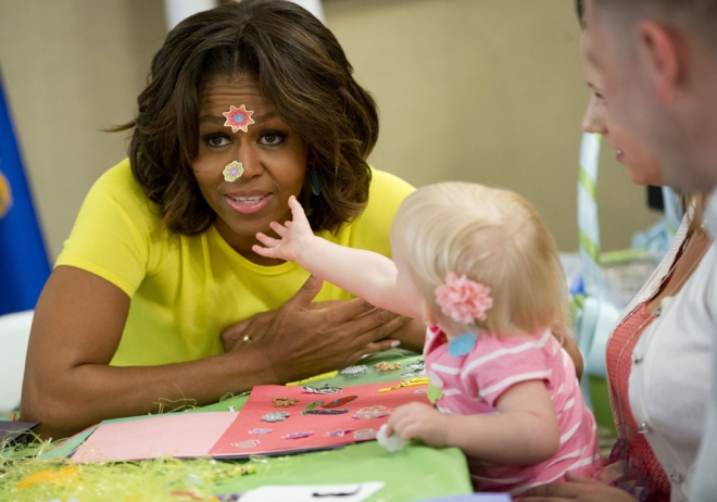 Michelle Obama, su cara más enternecedora y graciosa