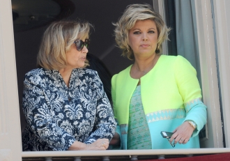 Terelu y su madre María Teresa Campos en Semana Santa