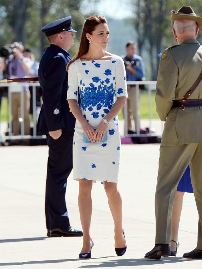 Kate Middleton, la primavera llega a sus vestidos