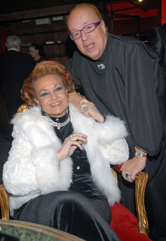 Carmen Sevilla y Rappel, juntos en un acto de Madrid