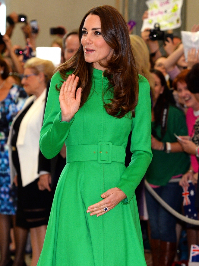 Kate Middleton llena Australia de verde esperanza