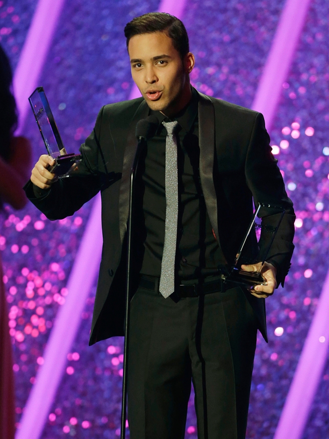 Prince Royce, de los más galardonados de los Latin Billboard 2014