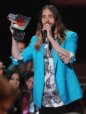 Jared Leto, el más rockero de los iHeart Radio Music Awards 2014