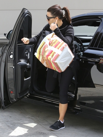 La cara menos glamurosa de Kim Kardashian