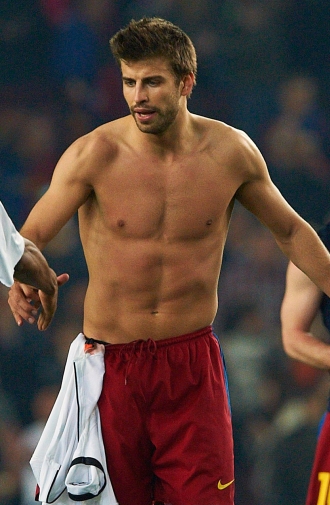 Gerard Piqué, defensa central de la selección española en el Mundial 2014