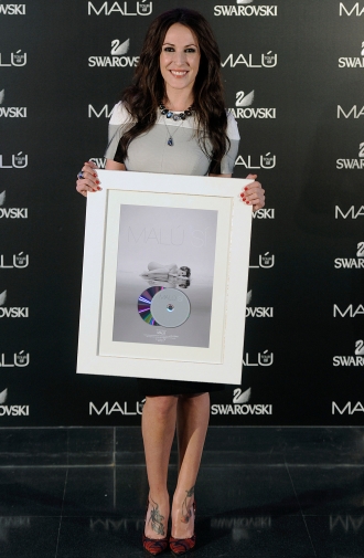 Malú, premiada con el doble Disco de Platino