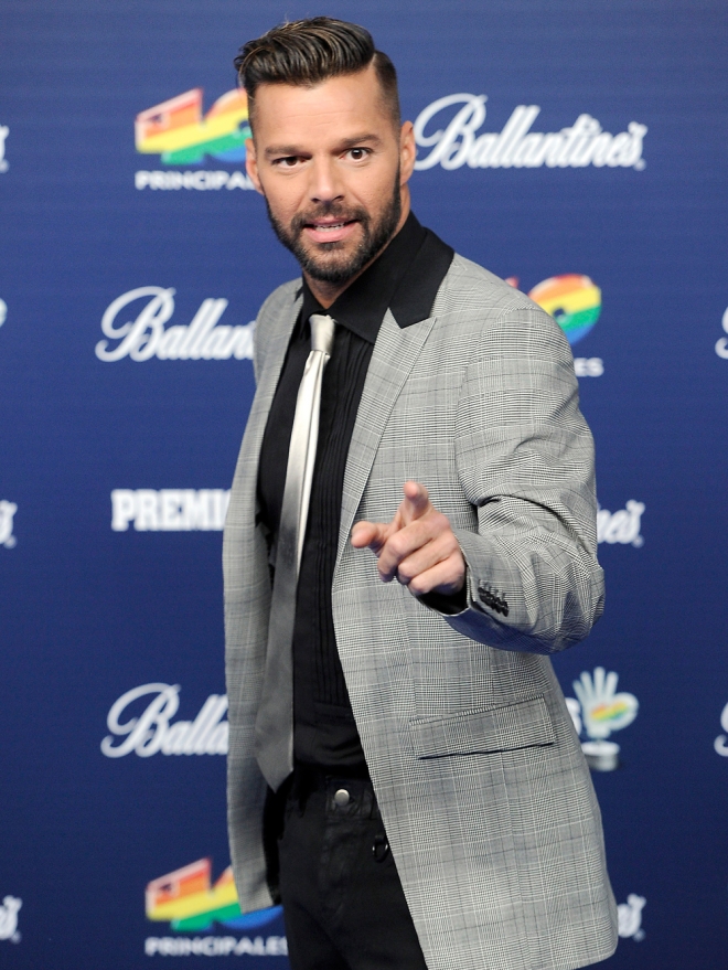 Ricky Martin, un aficionado al fútbol y al Real Madrid