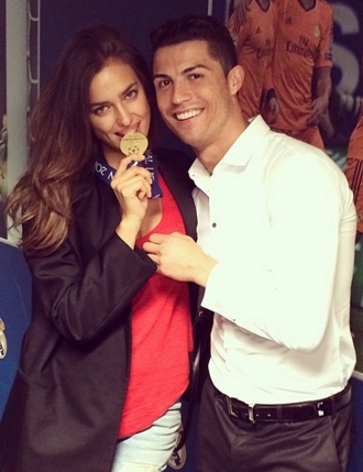 Irina Shayk, la primera en felicitar a Cristiano tras la final de Champions