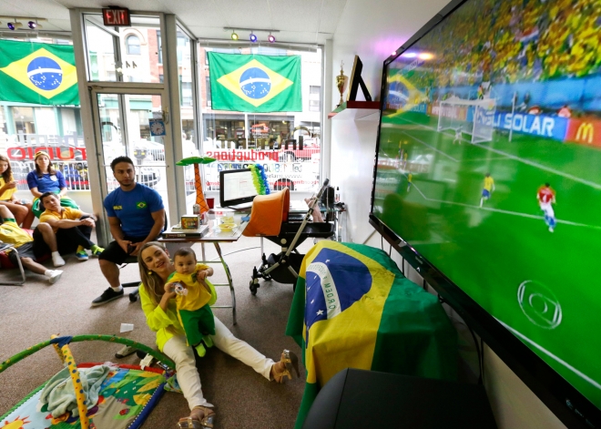 Los brasileños de Estados Unidos, a muerte con su selección