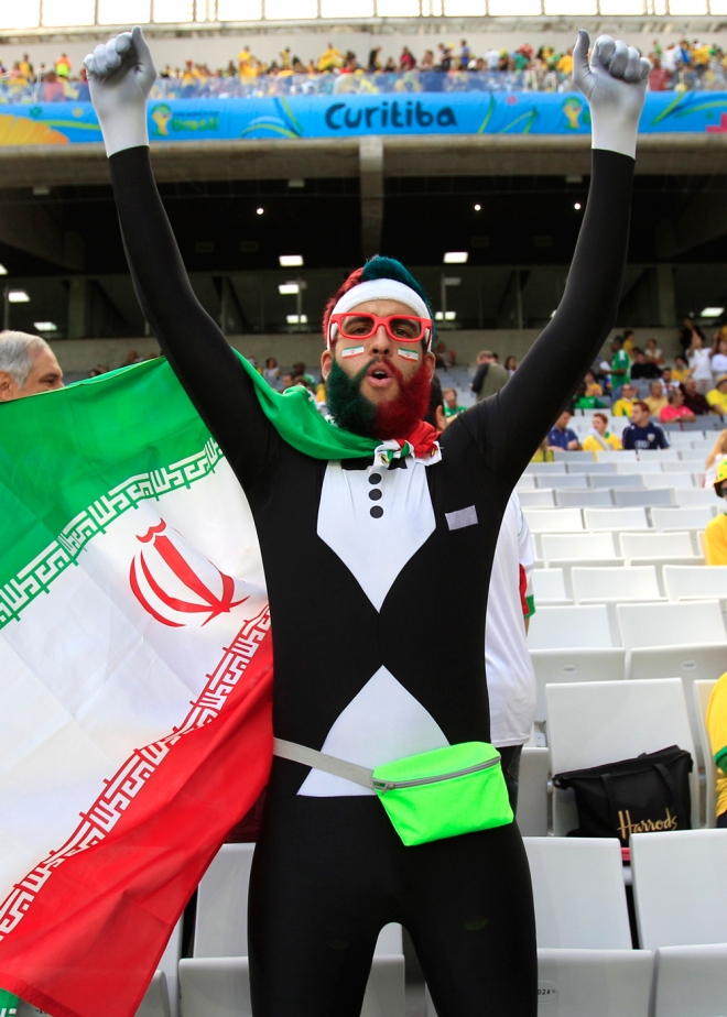 Pese a ser de las peores selecciones del Mundial 2014, Irán tiene afición