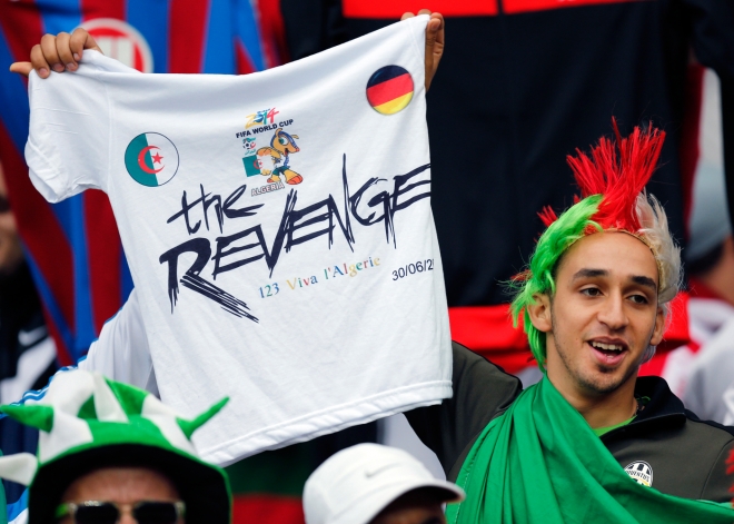 Argelia no pudo tener su venganza deseada contra Alemania
