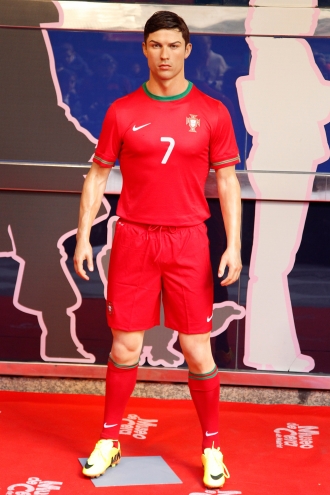 Cristiano Ronaldo tiene dos réplicas de cera