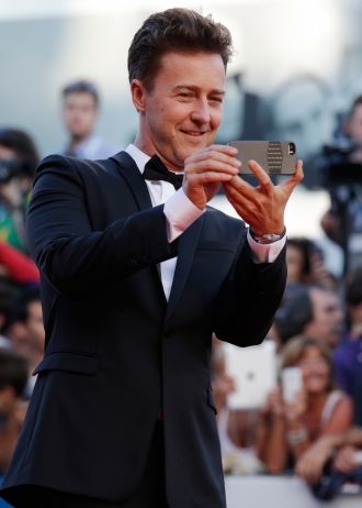 Edward Norton usa su iPhone para grabar momentos únicos