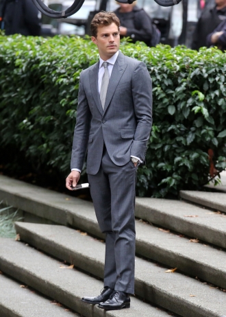 Jamie Dornan, en la grabación de escenas inéditas de 50 sombras de Grey