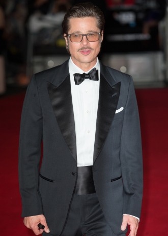 El look de Brad Pitt en el Festival de Cine de Londres