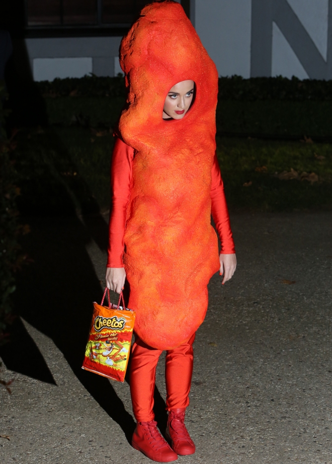 El apetitoso disfraz de Katy Perry para Halloween