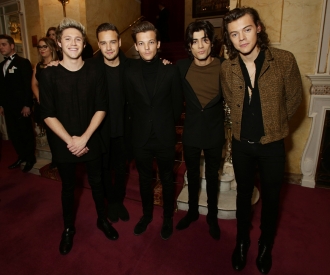 One Direction, con la casa Real Inglesa