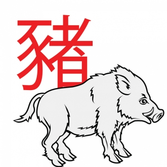 El signo del jabalí en el horóscopo chino