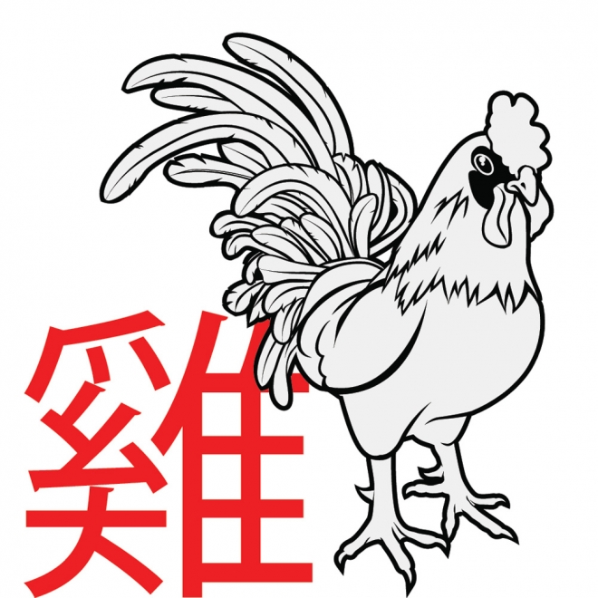 El signo del gallo en el horóscopo chino