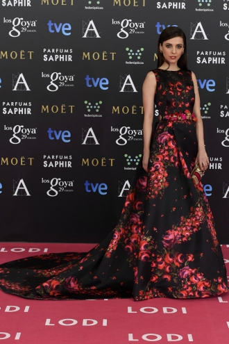 Goya 2015: Leticia Dolera apuesta por las flores