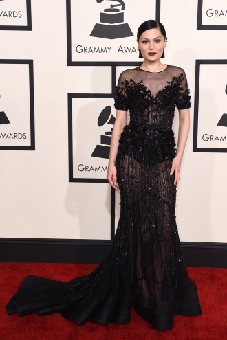 Jesse J, guapa en los Grammys 2015