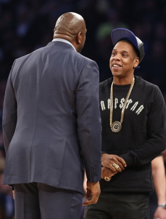 All Star 2015: Jay Z, marido de Beyoncé, no se perdió el evento