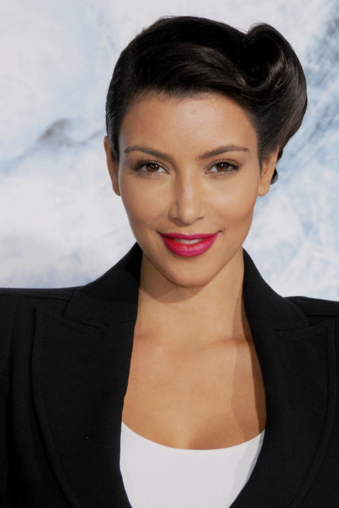 Kim Kardashian, la chica pin up