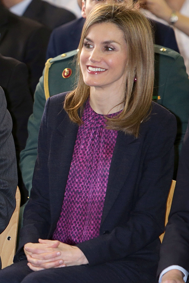 La sonrisa de Letizia Ortiz