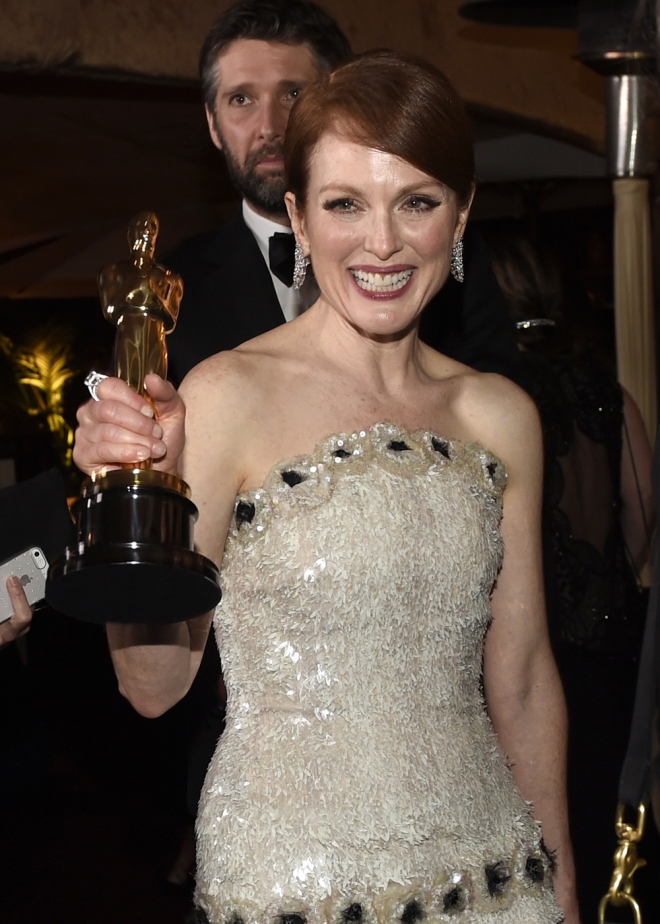 Julianne Moore, flamante ganadora tras los Oscars 2015