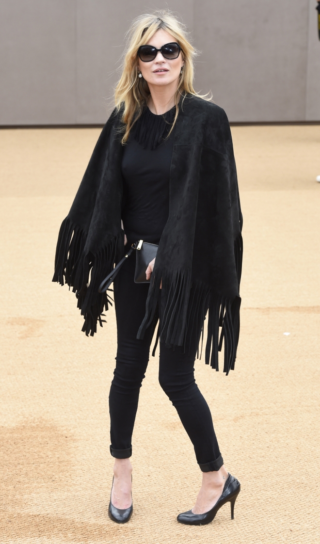 London Fashion Week: Kate Moss, reina de la moda británica
