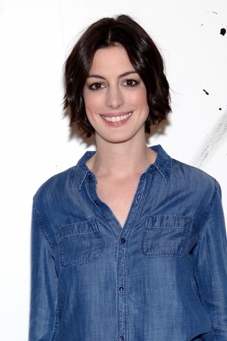 Anne Hathaway, fresca y natural