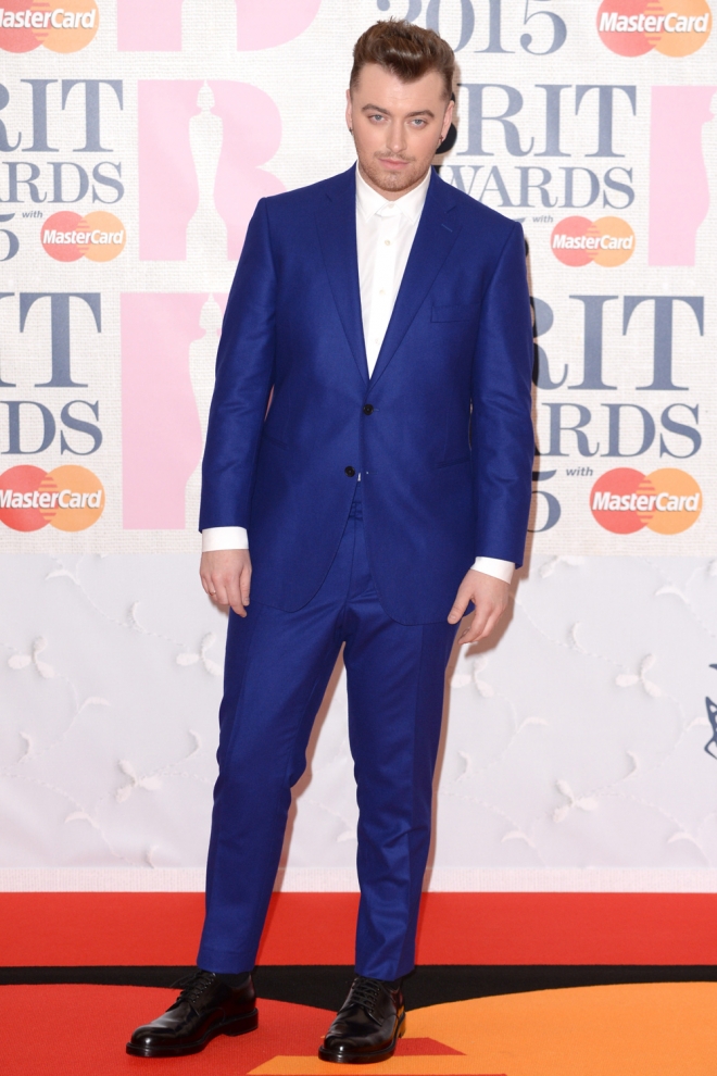 Brit Awards 2015: Sam Smith apuesta por el azul Klein