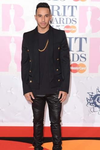Brit Awards 2015: Lewis Hamilton, un chico malo