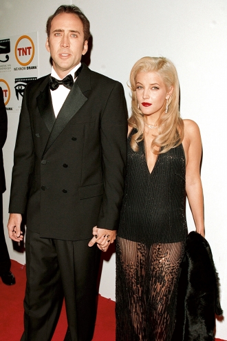Divorcio Express famosos: Nicolas Cage y Lisa Marie Presley