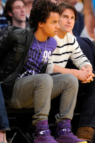 Tom Cruise, un padre divertido