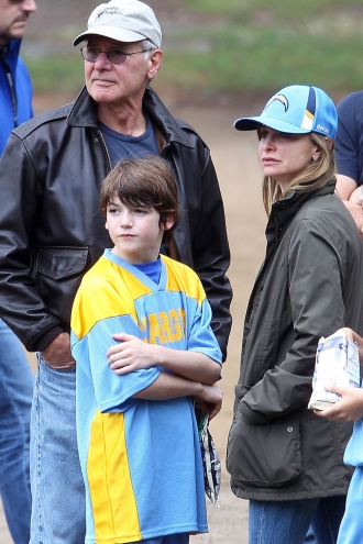 Harrison Ford, todo un padrazo