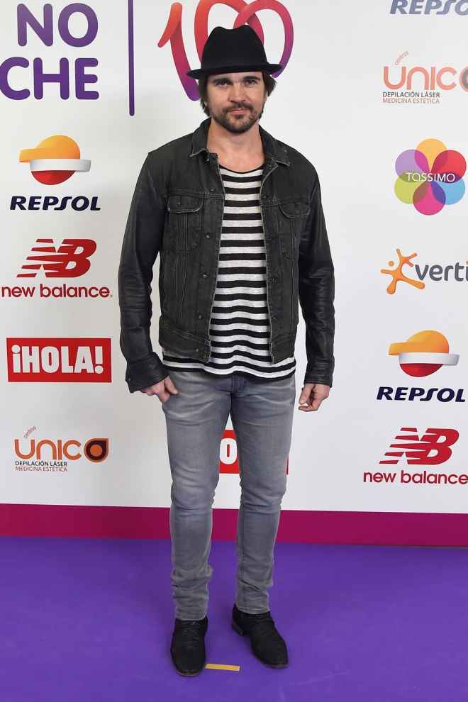 La noche de Cadena 100: Juanes, con rayas y a lo loco