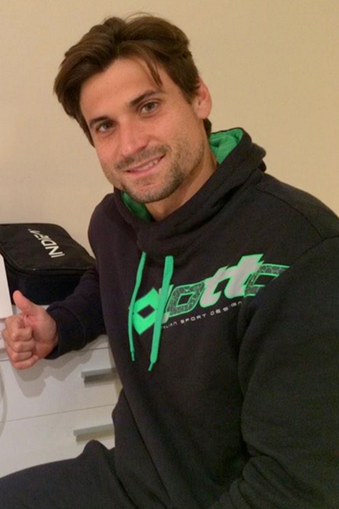 David Ferrer, superación y coraje