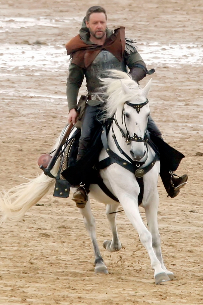 Russell Crowe, un experto jinete