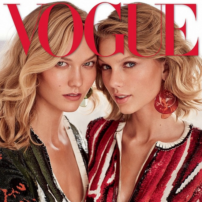 Taylor Swift y Karlie Kloss, portada de VOGUE USA