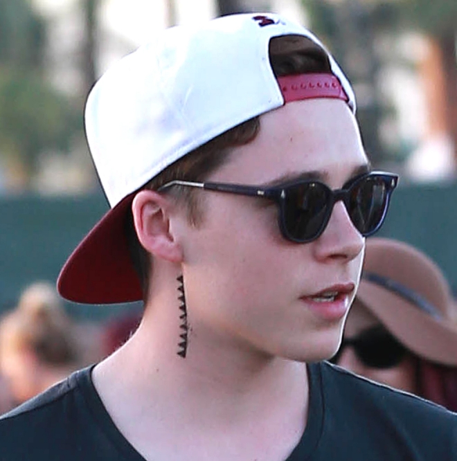 Brooklyn Beckham, en Coachella