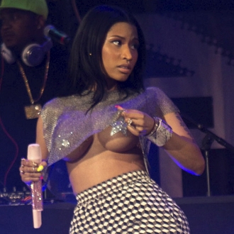 El descuido más caliente de Nicki Minaj
