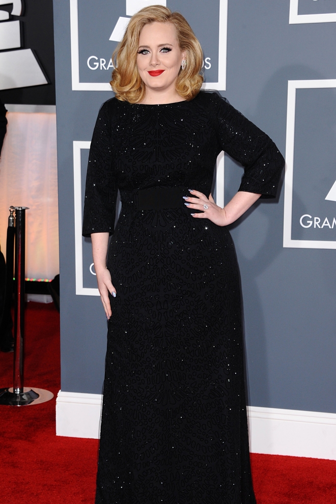 Adele, a tope de brillos