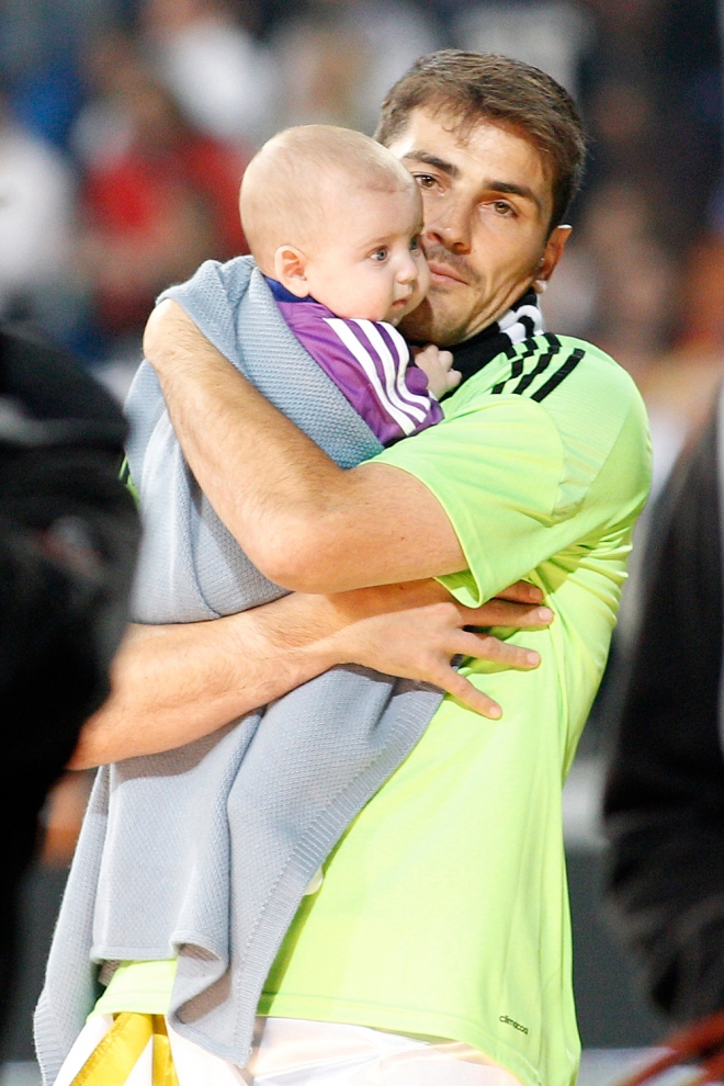Iker Casillas, amor de padre