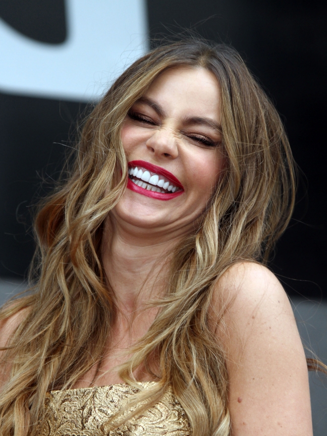 La felicidad de las celebrities: la risa de Sofía Vergara