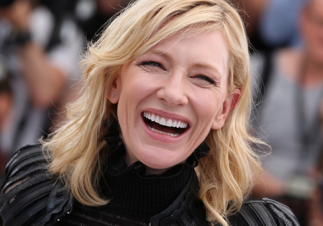 Cate Blanchett y su lado más feliz y divertido