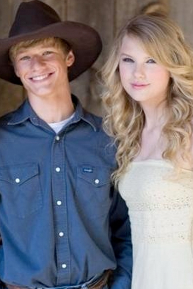 Taylor Swift y Lucas Till